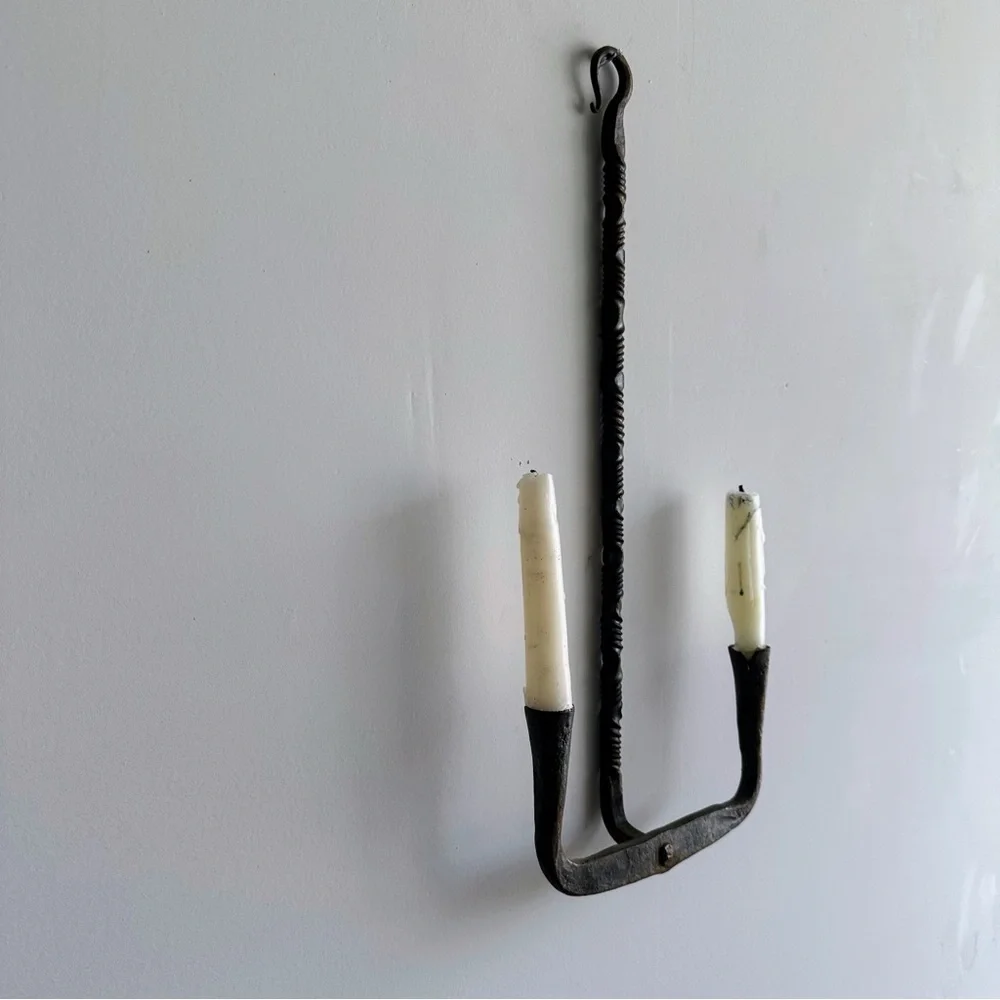 Vintage forged candelabra - Picture 2 of 8